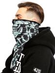 Бандана Buff Polar Bandana, Sinister Black/Black 2 Бандана Buff Polar Bandana, Sinister Black/Black 2