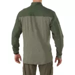 Сорочка тактична під бронежилет "5.11 RAPID RESPONSE QUARTER ZIP" TDU Green 2