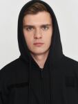 Реглан с капюшоном на молнии "TACTICAL HOODIE" Black 7 Реглан с капюшоном на молнии "TACTICAL HOODIE" Black 7