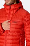 Чоловічий легкий пуховик Rab Microlight Alpine Hoody, Dark Horizon 6