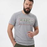 Футболка 333 Coolmax MARCH. Серый