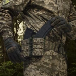 Тактические перчатки Glotac, кожаные. Усиленные вставки на косточках. Цвет Олива 7 Тактические перчатки Glotac, кожаные. Усиленные вставки на косточках. Цвет Олива 7