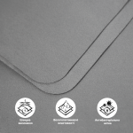 Набір рушників мікрофібрових Tourist Microfiber S+M, Camotec. Сірий 3