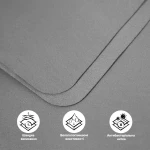 Набір рушників мікрофібрових Tourist Microfiber S+M, Camotec. Сірий 3 Набір рушників мікрофібрових Tourist Microfiber S+M, Camotec. Сірий 3