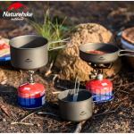 Patelnia tytanowa z składanym uchwytem 1300 ml Naturehike NH18T202-B 6