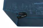 Полотенце Pinguin Micro Towel, розмір XL, 75 × 150 см – Сірий, принт Map 4 Полотенце Pinguin Micro Towel, розмір XL, 75 × 150 см – Сірий, принт Map 4