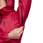 Мембранна жіноча куртка Black Diamond W Stormline Stretch Rain Shell, Pomegranate 6