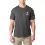 Футболка з малюнком "5.11 Patriot Tee" CHARCOAL HEATHER