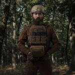 Сумка-напашник PRO 1-го класса защиты. Размер L (16х22 см). Материал Cordura 1000. Койот 3