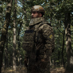 Сумка-напашник стандартна 1-го класу захисту. Матеріал Cordura 500D. Піксель (мм-14) 4