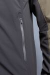Трекінгова чоловіча куртка Soft Shell Tatonka Cesi M's Hooded Jacket, Dark Grey/Olive 3