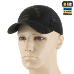 Бейсболка M-Tac Elite тактична з сіткою NYCO Extreme Мультикам Чорний, multicam Black