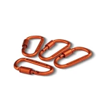 Карабин тактический универсальный, 80 мм. Стальной. Цвет Оранжевый 4 Карабин тактический универсальный, 80 мм. Стальной. Цвет Оранжевый 4