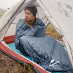 Спальний мішок Naturehike Ultralight LW180 NH21MSD09 правий XL сіро-синій 5