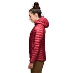 Жіночий легкий пуховик для трекінгу Black Diamond W Approach Down Hoody, Mineral Red 3 Жіночий легкий пуховик для трекінгу Black Diamond W Approach Down Hoody, Mineral Red 3