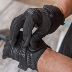 Тактичні рукавички Mechanix Precision High Dex нейлонові. Black 2