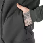 Спортивна кофта FitPro Zip Графіт 6 Спортивна кофта FitPro Zip Графіт 6