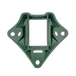 Металевий кронштейн платформа кріплення шрауд NVG Mount зірка на шолом, Олива 4 Металевий кронштейн платформа кріплення шрауд NVG Mount зірка на шолом, Олива 4