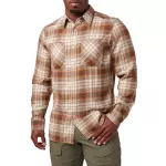 Сорочка тактична "5.11 Tactical® Silverwood Flannel Plaid Long Sleeve Shirt" Sand Dune Plaid 3 Сорочка тактична "5.11 Tactical® Silverwood Flannel Plaid Long Sleeve Shirt" Sand Dune Plaid 3