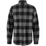 Сорочка чоловіча Fjällräven Övik Heavy Flannel Shirt, Black/Grey