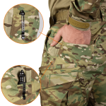 Штаны тактические карго Герц Twill Camotec. Мультикам 5 Штаны тактические карго Герц Twill Camotec. Мультикам 5