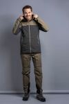 Трекінгова чоловіча куртка Soft Shell Tatonka Cesi M's Hooded Jacket, Dark Grey/Olive 8