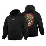 Кофта M-Tac Hoodie Worn to the bone Oversize Hard, Чорний
