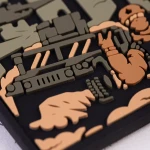 Патч (шеврон) «Двіж» від Brand Element. М’який ПВХ пластик. Олива 2 Патч (шеврон) «Двіж» від Brand Element. М’який ПВХ пластик. Олива 2