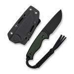 Ніж фіксований тактичний Civivi Timberbark Зелений Micarta 14C28N (C23094-3), темно-зелений 3 Ніж фіксований тактичний Civivi Timberbark Зелений Micarta 14C28N (C23094-3), темно-зелений 3