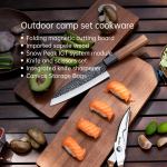 Zestaw noży i narzędzi do biwakowania NexTool Camp Chef 6