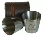 Набір 4 стопки Tramp 80 мл UTRC-013, сріблясті