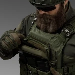 Нагрудный админ подсумок. Cordura 1000. Крепление Molle. Олива 3 Нагрудный админ подсумок. Cordura 1000. Крепление Molle. Олива 3