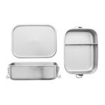 Контейнер для їжі Tatonka Lunch Box II 1000 Lock, Silver 2
