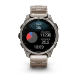 Смарт-часы Garmin Fenix 8 AMOLED, Saph, Ti/Bare/Graphite w/TiBand, Excl, GPS, 47 mm. Титан 8 Смарт-часы Garmin Fenix 8 AMOLED, Saph, Ti/Bare/Graphite w/TiBand, Excl, GPS, 47 mm. Титан 8