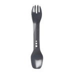 Ложка-вилка з ножем Lifeventure Ellipse Spork. Графіт