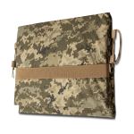 Каремат для сидіння розкладний потрійний 1-го класу захисту. Cordura 500D. Піксель (мм-14) 5 Каремат для сидіння розкладний потрійний 1-го класу захисту. Cordura 500D. Піксель (мм-14) 5