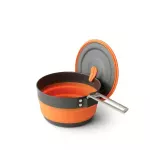 Складная кастрюля Sea to Summit Frontier UL Collapsible Pot 1 л – Оранжевая 2 Складная кастрюля Sea to Summit Frontier UL Collapsible Pot 1 л – Оранжевая 2