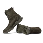 Берцы зимние тактические высокие WarFlex. Кожаные (нубуки). Повышенная крепкость. Олива 5 Берцы зимние тактические высокие WarFlex. Кожаные (нубуки). Повышенная крепкость. Олива 5