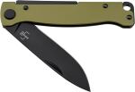 Ніж Boker Atlas OD Green, клинок 75 мм, сталь Sandvik 12C27 12 Ніж Boker Atlas OD Green, клинок 75 мм, сталь Sandvik 12C27 12