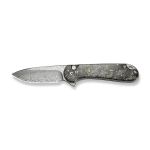 Ніж складаний Civivi Elementum II Damascus / Carbon Fiber & Resin, чорний 3