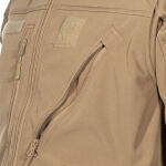 Куртка демисезонная софтшелл "SOFTSHELL JACKET SCU" Coyote 14