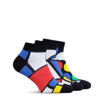 Носки короткие Ukrarmor Mosaic Socks Short. Фигуры (комплект, 3 пары)