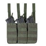 Тройной подсумок под магазины АК/АR. Cordura 1000. Molle. Олива 3 Тройной подсумок под магазины АК/АR. Cordura 1000. Molle. Олива 3