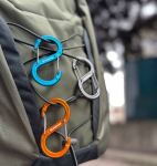 Набір алюмінієвих сервісних карабінів Base Camp Sigma 8 Wire Set, 2 шт, Blue/Orange 4 Набір алюмінієвих сервісних карабінів Base Camp Sigma 8 Wire Set, 2 шт, Blue/Orange 4