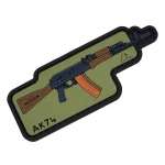 Патч (шеврон) «AK-74» від А.Т.А.К.А. М’який ПВХ пластик. Олива 2 Патч (шеврон) «AK-74» від А.Т.А.К.А. М’який ПВХ пластик. Олива 2