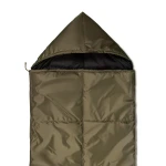 Спальний мішок літній. Ковдра з капюшоном (від 0°C до +15°C), 220 х 73 см. Хакі 4 Спальний мішок літній. Ковдра з капюшоном (від 0°C до +15°C), 220 х 73 см. Хакі 4