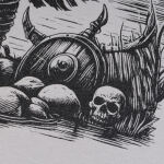 Футболка з малюнком "Вальхалла" Iron Grey 8 Футболка з малюнком "Вальхалла" Iron Grey 8
