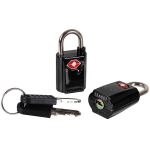 Замок Lifeventure TSA Mini Padlocks 2-Pack, Чорний 2 Замок Lifeventure TSA Mini Padlocks 2-Pack, Чорний 2
