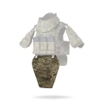 Противоосколочный фартук 2-го класса защиты (с баллистическим пакетом). Размер XL. Пиксель (мм-14) 3 Противоосколочный фартук 2-го класса защиты (с баллистическим пакетом). Размер XL. Пиксель (мм-14) 3