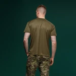 Комплект футболок (3 шт.) AIR Coolmax без логотипу. Легкі та добре відводять вологу. Олива 6 Комплект футболок (3 шт.) AIR Coolmax без логотипу. Легкі та добре відводять вологу. Олива 6